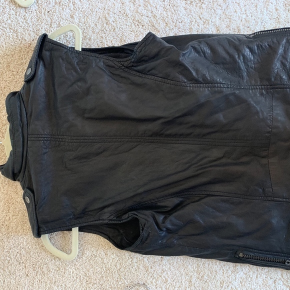 Aviatrix Lamb Leather Vest - Picture 4 of 4